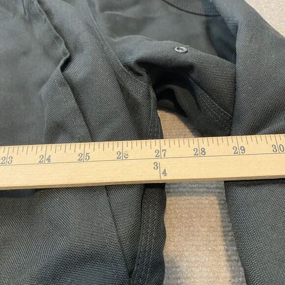 vtg Carhartt Traditional Jacket Chore Coat Mens 2XL Black Quilted USA Distressed - Picture 14 of 16